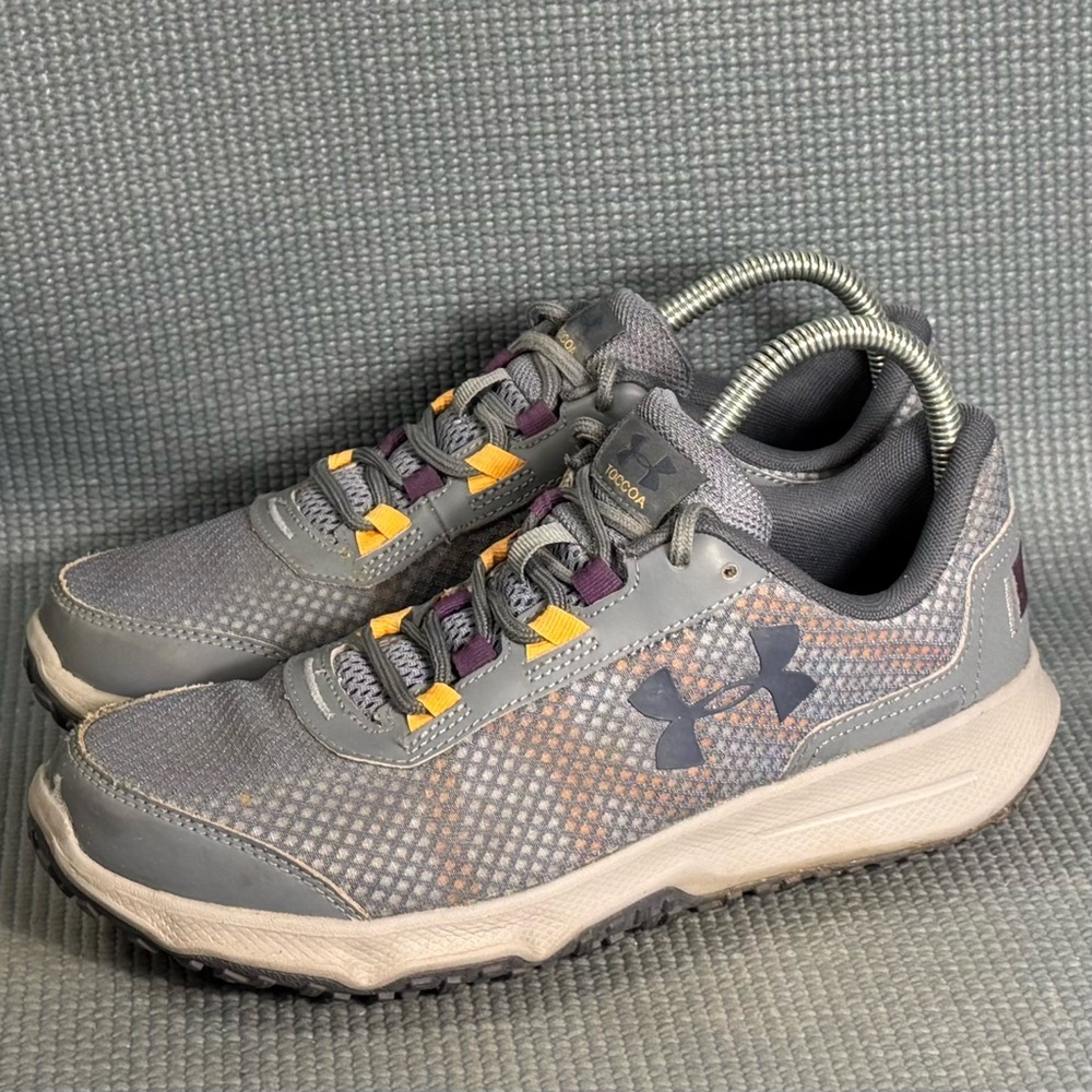 Under Armour Women's UA Gray Toccoa Running Shoes Size 8.5‎
